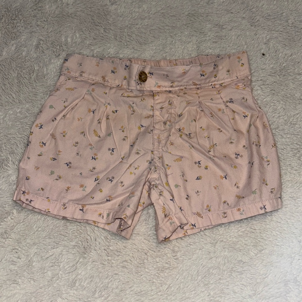 (3 for $10) carters floral shorts 24 months baby girl